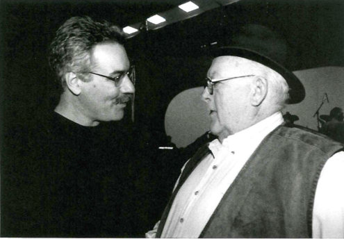 Sharing a laugh with Booker at one of our sales meetings.  I appreciated his zest for life and willingness to share it with others.