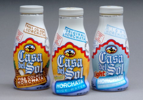 The original foray into Horchata with Casa del Sol, these packages were also designed by Pete DiDonato.