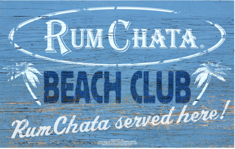 Some of our Beach themed point of sale for bars.  We went with a weathered beach club look to reinforce our exotic Caribbean imagery.